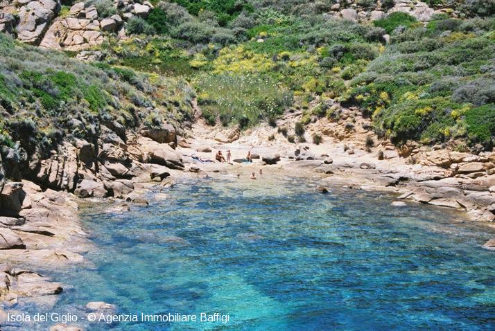 Giglio Island Capomarino Beach 1